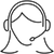 Icon to represent customer support