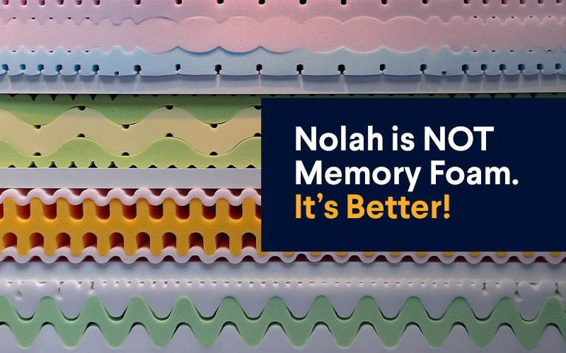 alternating benefits - nolah is better than memory foam