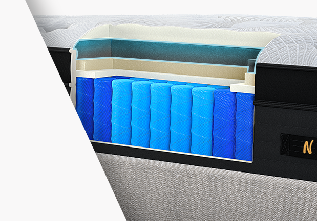 Image to represent the Nolah Evolution 15 inch mattress graphite infused airfoamice