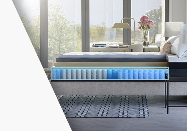 Image to represent the Nolah Evolution 15 inch mattress trizone support coils