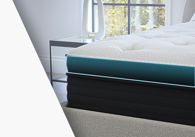 Image to represent the Nolah Evolution 15 inch mattress airbreath heat escape gusset
