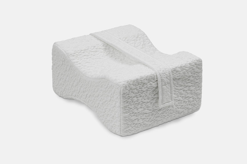 Memory foam knee pillow