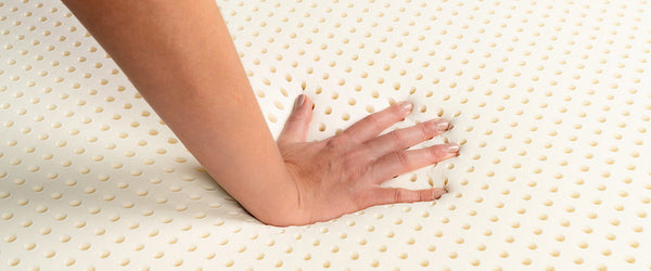 Testing a latex mattress