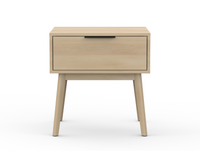 Estes Nightstand with drawer in Pecan