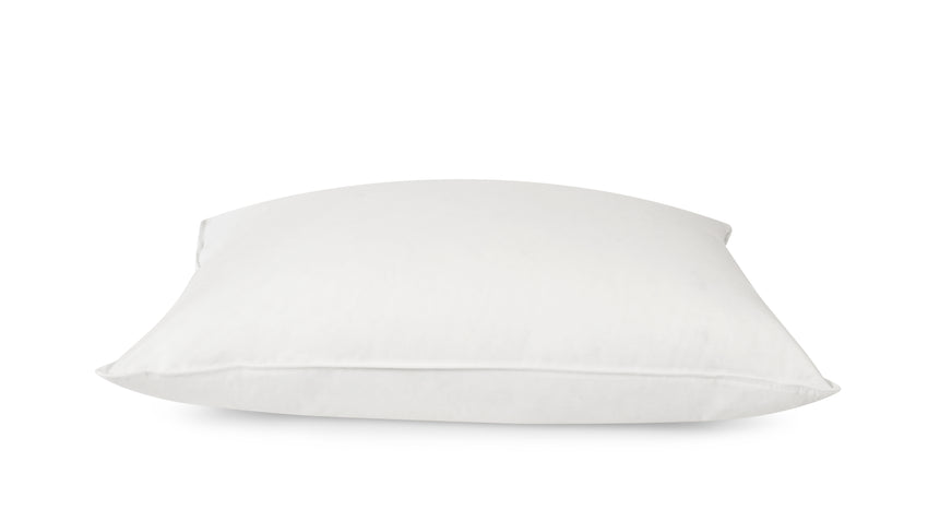 Down and feather blend pillow